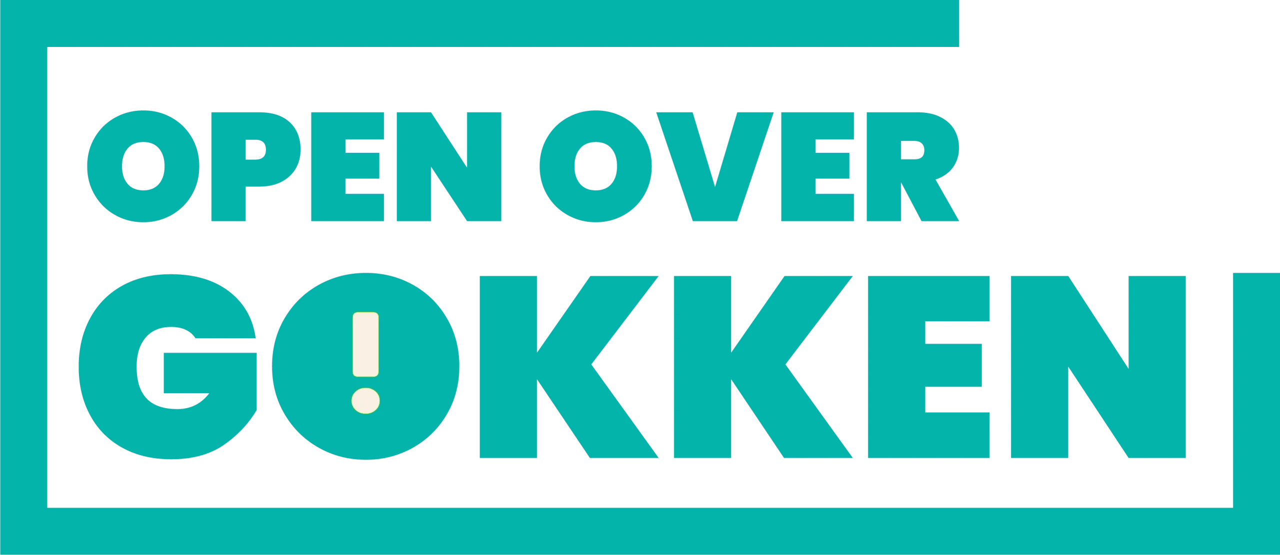openovergokken